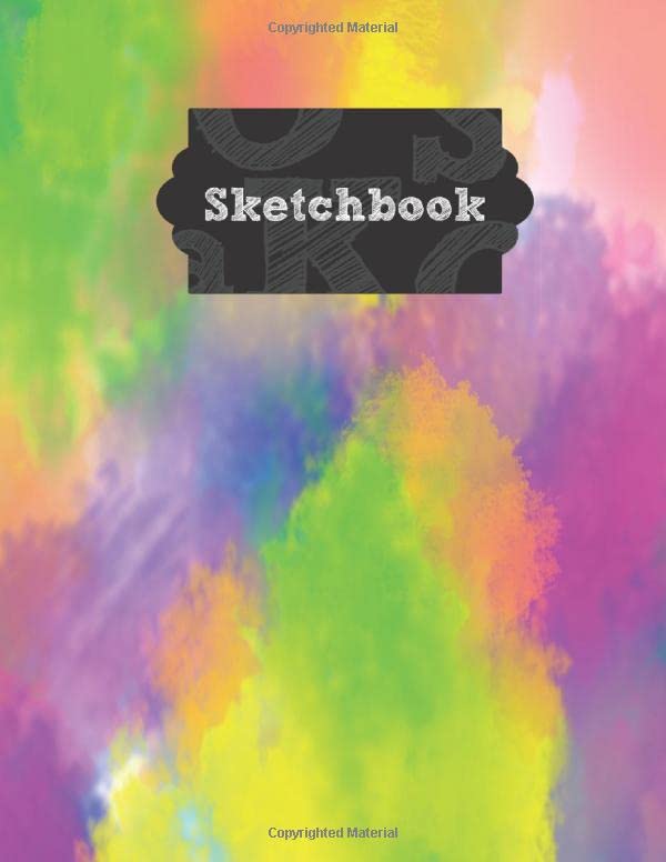 Sketch Book: Huge Biggest 200 Page Sketching, Drawing And Creative Doodling Or A Large Blank Writing Pad Pastel by Pastel Clouds Creations