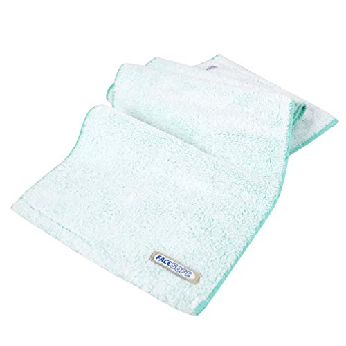 Algopix Similar Product 11 - Best Yoga Face Towel (Wht/Aqua)