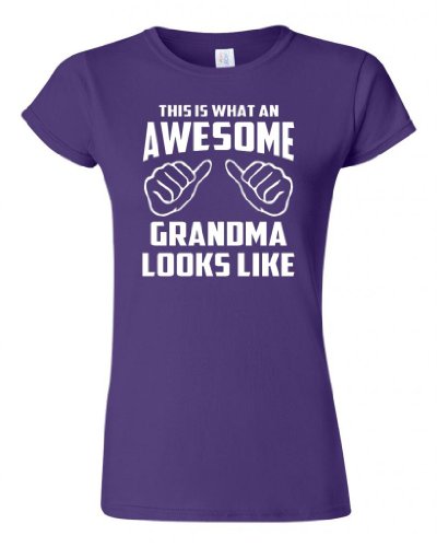 Junior This is What an Awesome Grandma Looks Like T-Shirt Tee