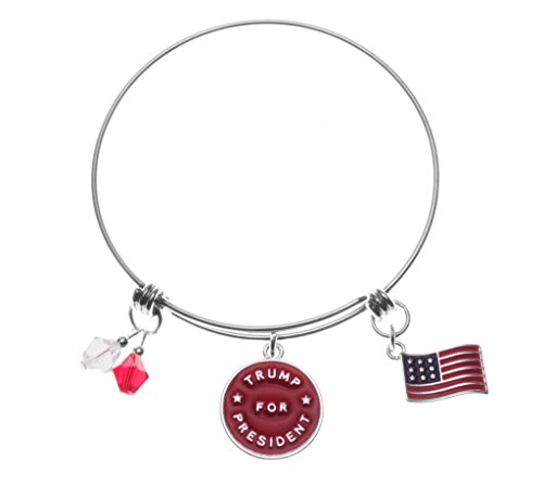 Ashley Bridget - Trump For President Bracelet - Expandable Bracelet