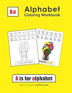 Alphabet Coloring Workbook by D. A. Howard