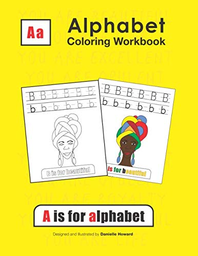 Alphabet Coloring Workbook by D. A. Howard