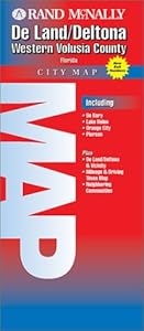 Rand McNally De Land/Deltona City Map: Western Volusia County Florida