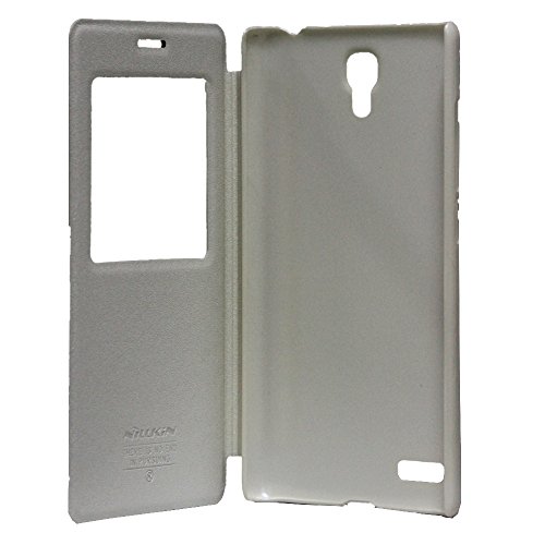Jo Jo Nillkin SPARKLE SERIES S View Leather Flip Cover Case For Xiaomi Redmi Note 4G 5.5 inch White