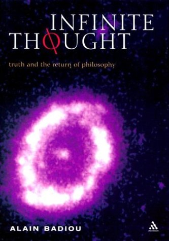 Infinite Thought by Alain Badiou