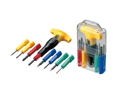 ANEX T型ラチェット付ドライバー 8本組 No.5700