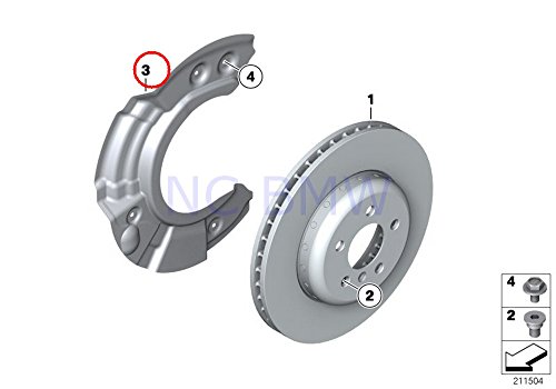 Algopix Similar Product 7 - BMW Genuine Protection Plate Left
