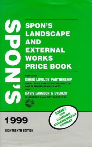 Spon's Landscape and External Works Price Book 1999 by Langdon Davis