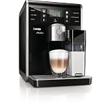 Saeco HD8769/01 Moltio Kaffeevollautomat, AquaClean, integrierte Milchkaraffe, schwarz