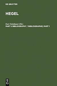 Hegel Bibliography by Kurt Steinhauer