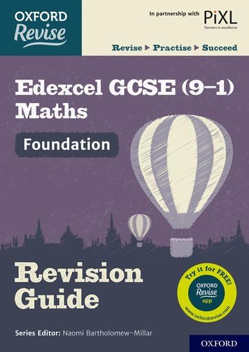 Oxford Revise: Edexcel GCSE (9-1) Maths Foundation Revision Guide: With all you need to know for your 2021 assessments by Katie Wood