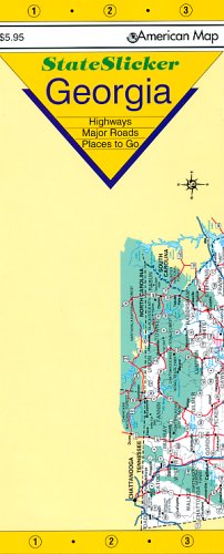 Georgia State Slicker by ADC the Map People