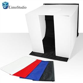 LimoStudio 20 Table Top Photo Soft Box Light Tent with Front Side-by-Side Reflector LIGHT BOX Studio Photography Light Box Tent, AGG325