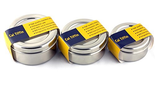 Algopix Similar Product 15 - Cal Tiffin 188 Stainless Steel 3pack