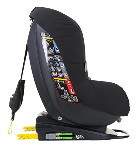 Maxi-Cosi 85368957 Milofix Kindersitz, Gruppe 0+/1, bis 18 kg, black raven - 