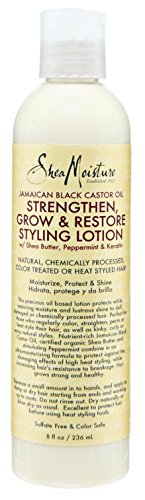 Shea Moisture Grow And Restore Styling Lotion 8oz Castor Oil