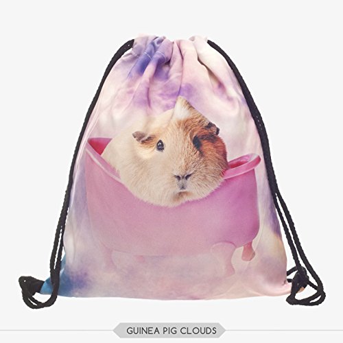 Jom Tokoy Drawstring Backpack Woman's Men's Print Sackpack