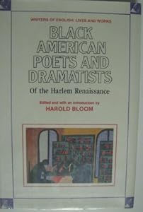 Bl Am Poets & Dr O/T Harlm Ren (Wrt Eng) (Oop) (Women Writers of English Lives and Works)