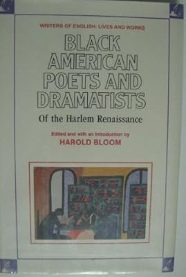 Bl Am Poets & Dr O/T Harlm Ren (Wrt Eng) (Oop) (Women Writers of English Lives and Works)