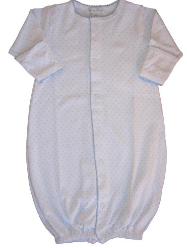 Kissy Kissy Unisex-baby Dots Convertible Gown