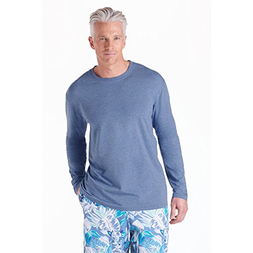 Coolibar UPF 50+ Men's ZnO Long Sleeve T-shirt - Sun Protective