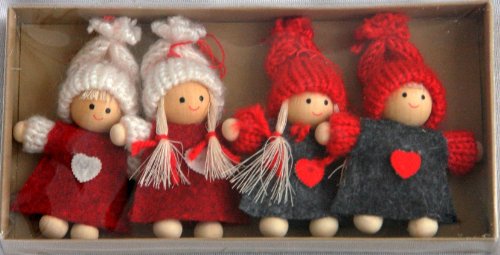 Tomte Boys and Girls Ornaments