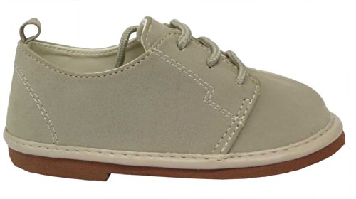 

Rising Star Beige Suede Boy's Oxford Shoe