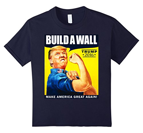 Donald Trump Rosie The Riveter 2016 Build A Wall T-Shirt