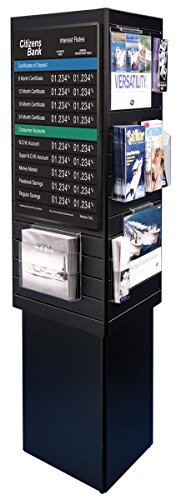 Algopix Similar Product 19 - Slatwall Merchandiser 3Sided 71h