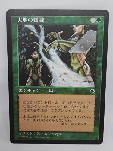 Japanese Version Earthcraft Tmp Tempest Magic: The Gathering Mtg