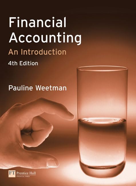 Financial Accounting: An Introduction by Pauline Weetman