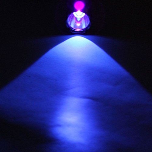 LED 375NM UV WF-501B Flashlight Torch Ultra Violet Torch Aluminum Alloy New - Image 4