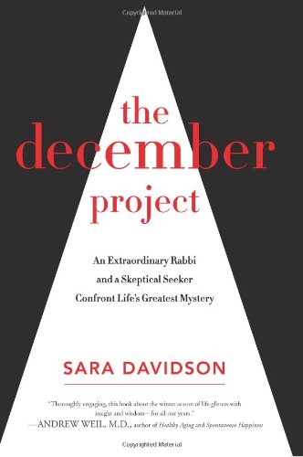 The December Project: An Extraordinary Rabbi and a Skeptical Seeker Confront Life's Greatest Mystery by Sara Davidson