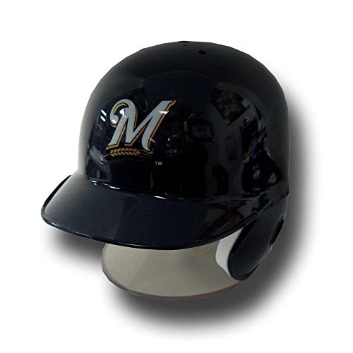 MLB Milwaukee Brewers Replica Mini Baseball Batting Helmet