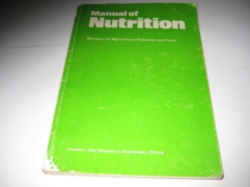 Manual of nutrition by Fisheries Food Ministry of Agriculture