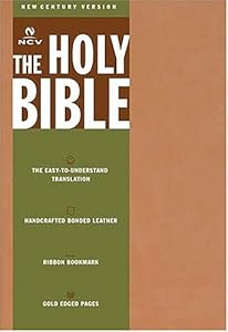 Holy Bible: New Century Version Classic, Camel Bonded Leather