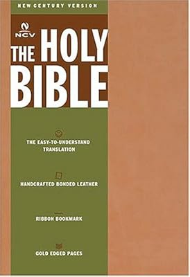 Holy Bible: New Century Version Classic, Camel Bonded Leather