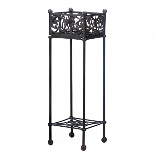 Algopix Similar Product 9 - CAST Iron Square Plant Stand