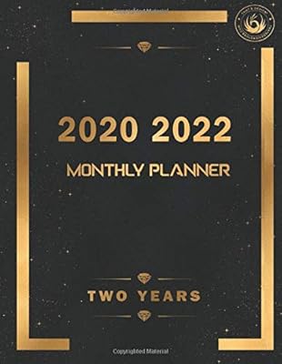 2020 2022 Monthly Planner Two years: 24 months July 2020 to Jun 2022 Two Years Weekly Monthly Calendar Schedule Organizer with Holidays and ... / 2 Years Calendar 2020-2022 monthly planner