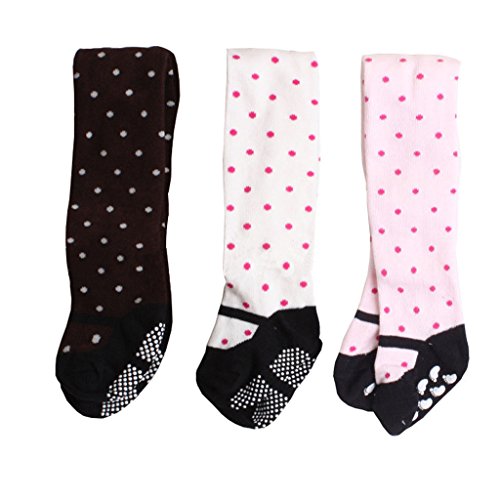 Taiycyxgan Baby Girls 0-3T Infant Stock Legging Pants 3 Pack Tights Panties Stockings