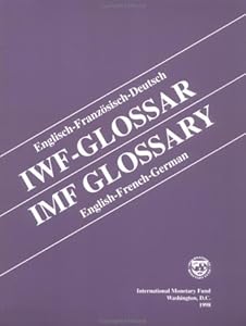 Imf Glossary: English-French-German by unknown author