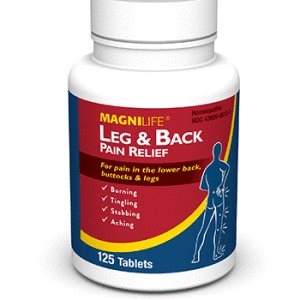 MagniLife Leg & Back Pain Relief Tablets 125 Count