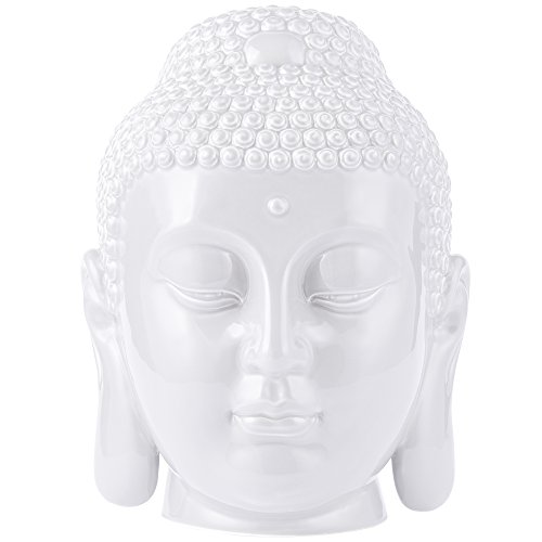 Algopix Similar Product 3 - Varaluz Casa 402A10WH Buddha Cookie Jar
