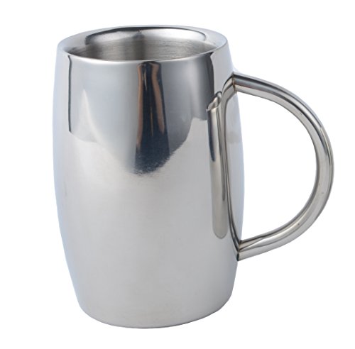Housavvy Coffee Mugs with Double Wall Vacuum Insulated Stainless Steel Keeps Coffee Hot or Cold - 15 Oz
