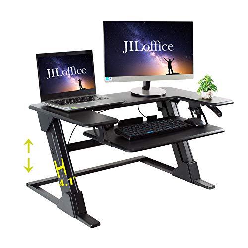 Algopix Similar Product 17 - JILoffice Height Adjustable Standing
