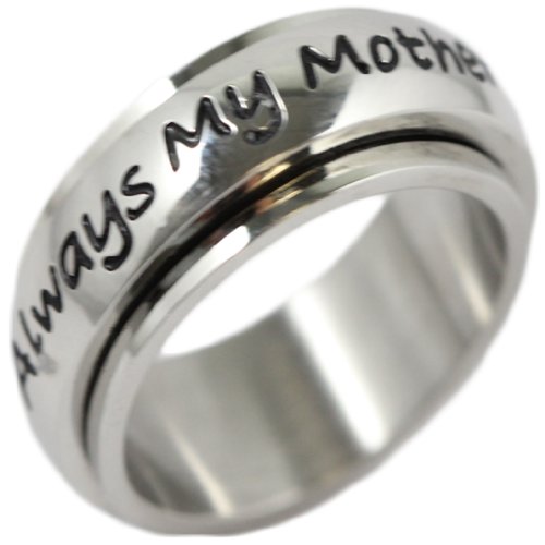 Always My Mother Forever Friends Spinner Ring - Mother Spinner Ring - Mother Daughter Gifts