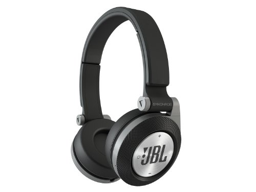 JBL E40BT Black High-Performance Wireless On-Ear Bluetooth Stereo Headphone, Black