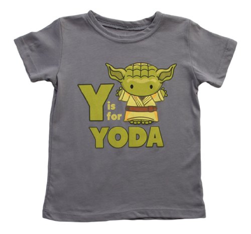 Little Boys' Star Wars Y Is For Yoda T-Shirt