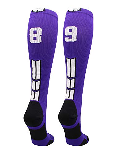 Algopix Similar Product 15 - MadSportsStuff Player Id Number Socks