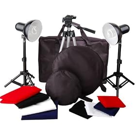 Two Cubes 12 32 Photo Lighting Tent Kit with Daylight Lamp
